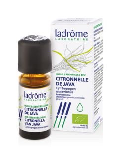 Citronnelle de Java huile essentielle (Cymbopogon winterianus) BIO, 10 ml